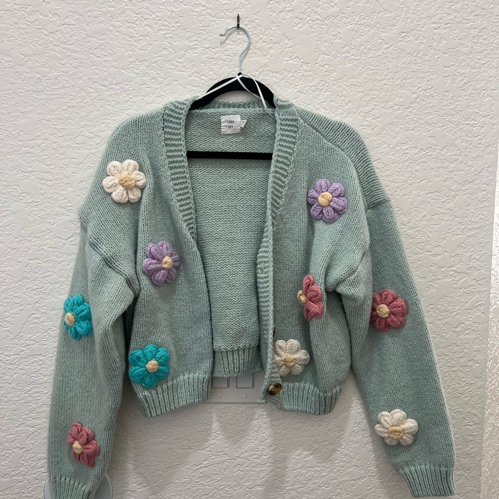 Floral cardigan